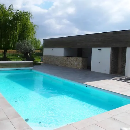 Villa In Teille With Private Pool & Garden